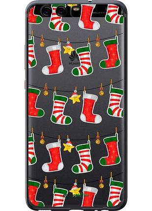 Чехол на huawei p10 новогодний 9 "4622u-780-10746"