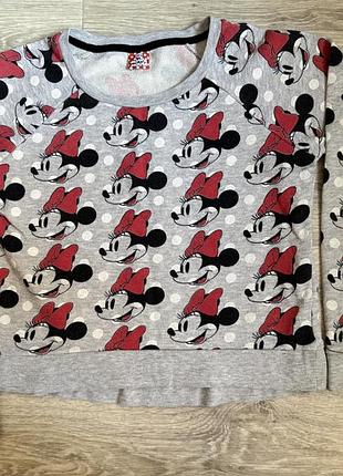 Світшот піжамний minnie mouse