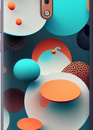 Чехол на nokia 2.1 горошек абстракция "5608u-1532-10746"