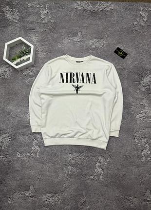 Кофта світшот nirvana оригінал, нірвана розмір м