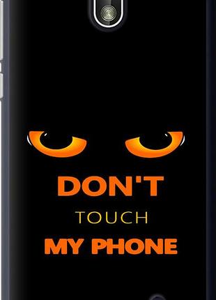 Чехол на nokia 1 don't touch the phone "4261u-1373-10746"