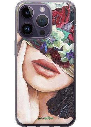 Чехол на iphone 14 pro head flower "4460u-2646-10746"