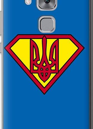 Чехол на huawei nova plus супер тризуб "1164u-961-10746"