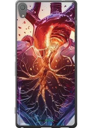 Чехол на sony xperia xa ultra dual f3212 crystal heart "6070u-391-10746"