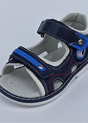 Детские босоножки для мальчиков, clibee (код 0922) р. 21, стелька 13,5см.