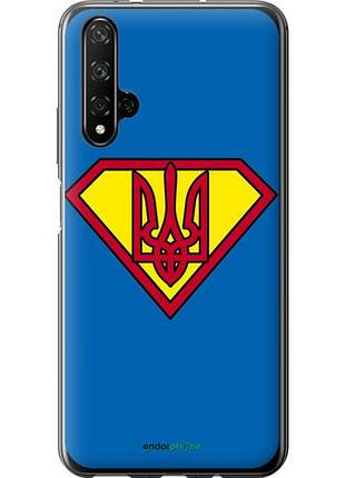 Чехол на huawei honor 20 супер тризуб "1164u-1697-10746"