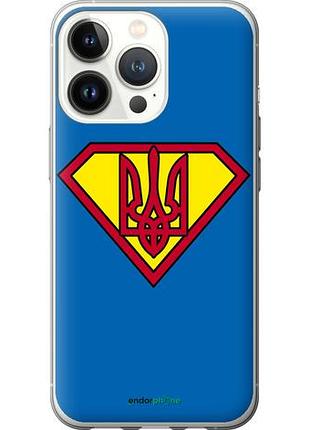 Чехол на iphone 13 pro супер тризуб "1164u-2372-10746"