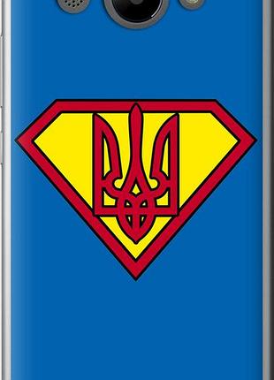 Чехол на huawei y3 2017 супер тризуб "1164u-991-10746"