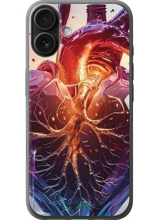 Чехол на iphone 16 plus crystal heart "6070u-3714-10746"