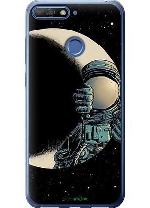 Чехол на huawei honor 7c астронавт "4134u-1411-10746"
