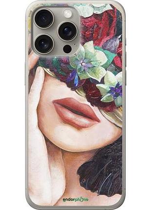 Чехол на iphone 15 pro max head flower "4460u-3098-10746"