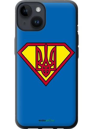 Чехол на iphone 14 супер тризуб "1164u-2648-10746"