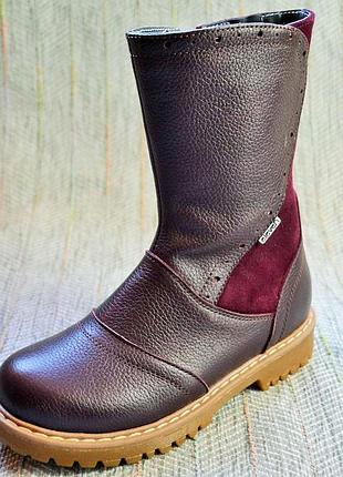 Детские сапоги для девочек, 11shoes (код 0064) р. 31, стелька 20см.