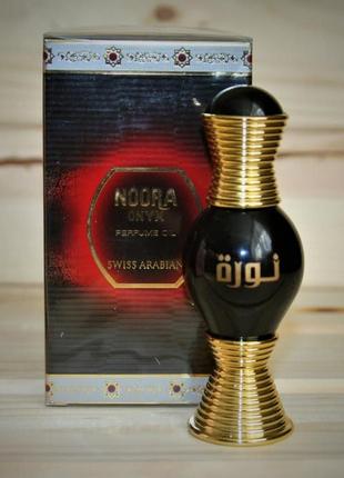 Парфюмерное масло noora onyx от swiss arabian 20 ml