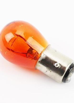 Лампа стопа (большая) 12v21/5w оранжевая s25/ba15d
