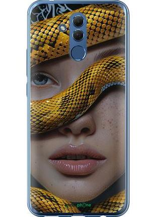 Чехол на huawei mate 20 lite объятия змеи "6081u-1575-10746"