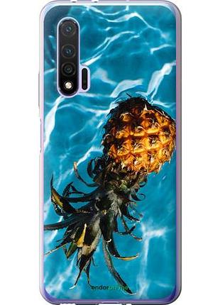 Чехол на huawei nova 6 ананас на воде "4384u-1821-10746"