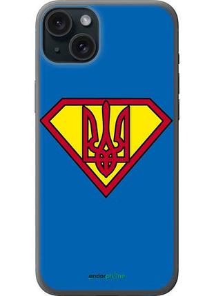 Чохол на iphone 15 plus супер тризуб "1164u-3097-10746"