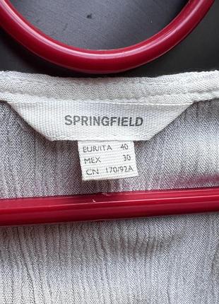 Вишита блуза springfield віскоза 7