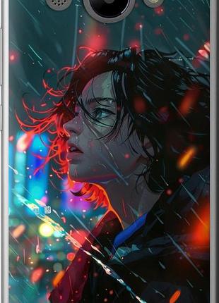 Чехол на huawei y3 2017 ночные огни "6096u-991-10746"
