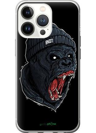 Чехол на iphone 13 pro обезьяна в ярости "4137u-2372-10746"
