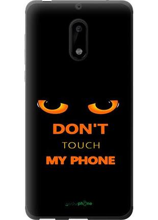 Чехол на nokia 6 don't touch the phone "4261u-898-10746"
