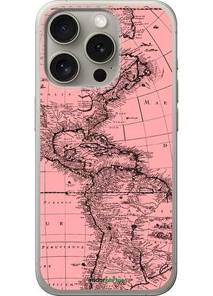 Чохол на iphone 15 pro мапа "4794u-3096-10746"