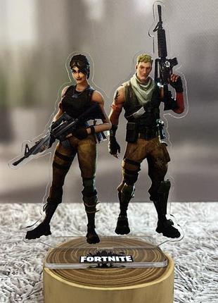Акрилова фігурка (стенд) fortnite - джонси (jonesy)/рамирес (ramirez)