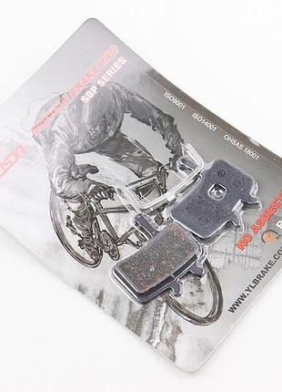 Гальмівні колодки disk-brake (avid hydraulic juicy 5 and 7, ball bearing 7), чорні yl-1019