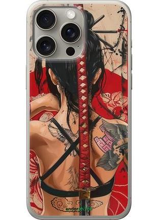Чехол на iphone 15 pro max тайна катаны "6074u-3098-10746"