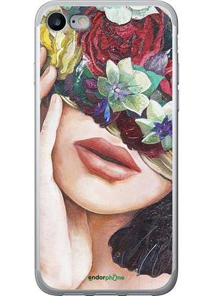 Чехол на iphone se 2022 head flower "4460u-3737-10746"