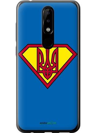 Чехол на nokia 5.1 plus супер тризуб "1164u-1543-10746"