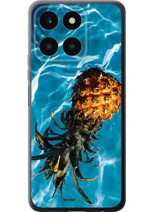Чехол на huawei honor x6a ананас на воде "4384u-3340-10746"