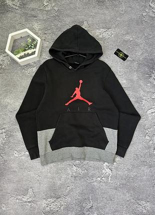 Чорне худі nike air jordan з логотипом jumpman оригінал найк аір джордан