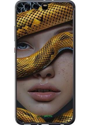 Чехол на huawei p10 plus объятия змеи "6081u-963-10746"