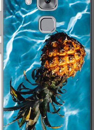 Чехол на huawei nova plus ананас на воде "4384u-961-10746"