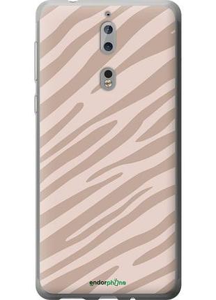 Чехол на nokia 8 зебра беж "4875u-1115-10746"