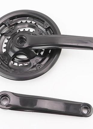 Шатуны "квадрат" 170мм, 42.34.24t mtb, чёрные bl 05 (возможны потертости)