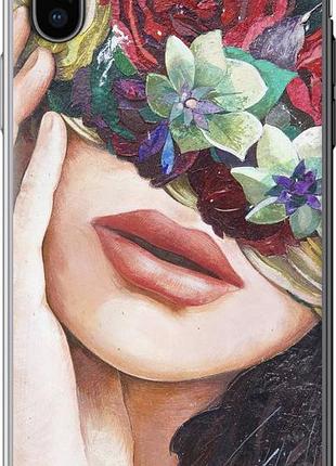 Чехол на iphone x head flower "4460u-1050-10746"