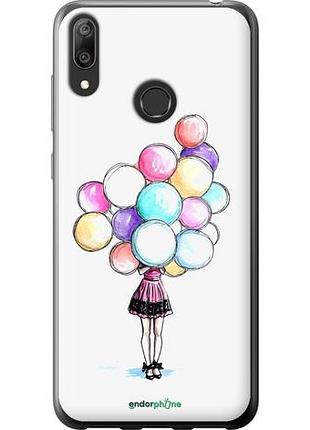 Чохол на huawei y7 2019 кульки "4387u-1638-10746"