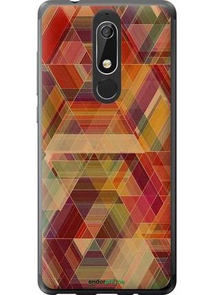 Чохол на nokia 5.1 геометричний візерунок "904u-1529-10746"