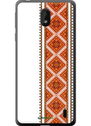 Чехол на nokia 1 plus вышиванка 25 "593u-1677-10746"