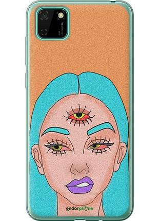 Чехол на huawei y5p девушка рисунок "4576u-1936-10746"