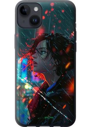 Чехол на iphone 14 plus ночные огни "6096u-2645-10746"