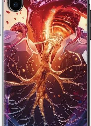 Чехол на iphone x crystal heart "6070u-1050-10746"