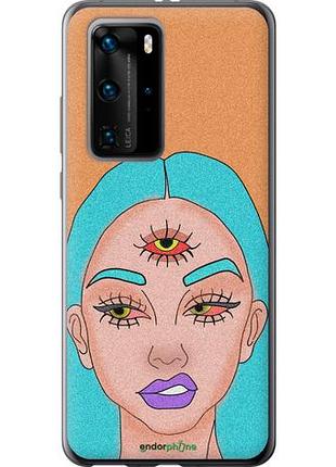 Чохол на huawei p40 pro дівчина малюнок "4576u-1839-10746"