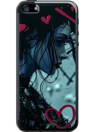 Чехол на iphone 5s xo love v2 "6057u-21-10746"