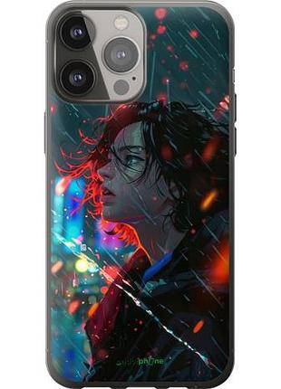 Чехол на iphone 13 pro max ночные огни "6096u-2371-10746"