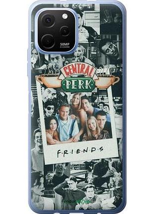 Чехол на huawei nova y61 друзья friends хуавей нова у61