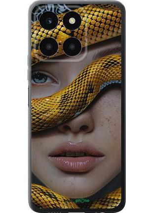 Чехол на huawei honor x6a объятия змеи "6081u-3340-10746"